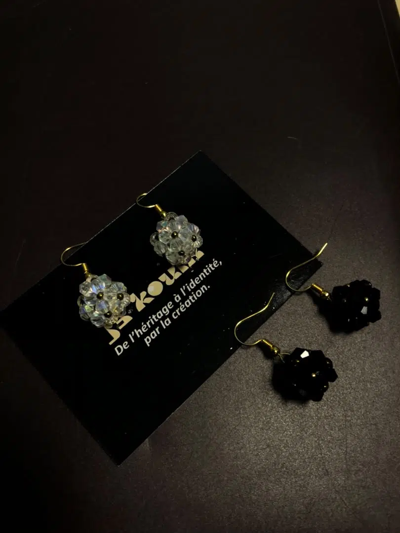 Boucles d'oreilles jǯ kouin